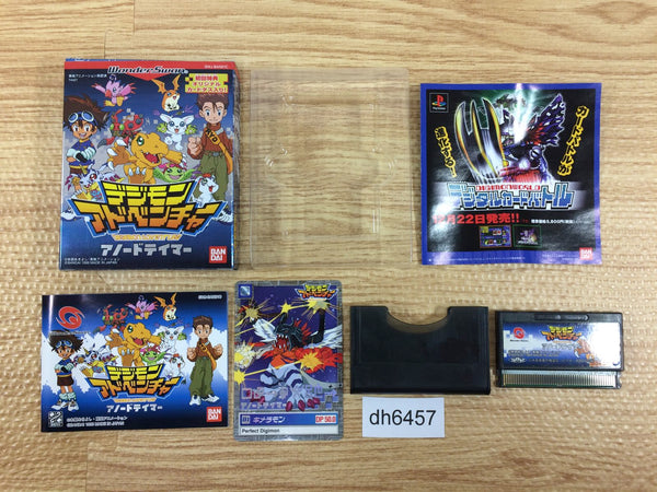 DH6457 DIGIMON ADVENTURE ANODE TAMER BOXED Wonder Swan Bandai Japan