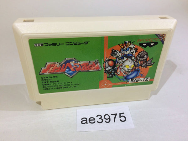 AE3975 Battle Baseball Gundam NES Famicom Japan