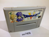 Dragon Quest V 5 SNES Super Famicom Japan - SE7408