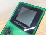 GameBoy Color Clear Green Game Boy Console Japan - Not Working LB9932