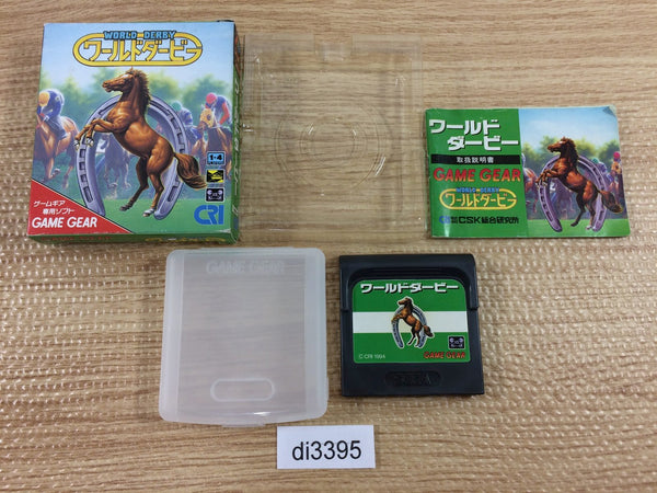 DI3395 World Derby BOXED Sega Game Gear Japan