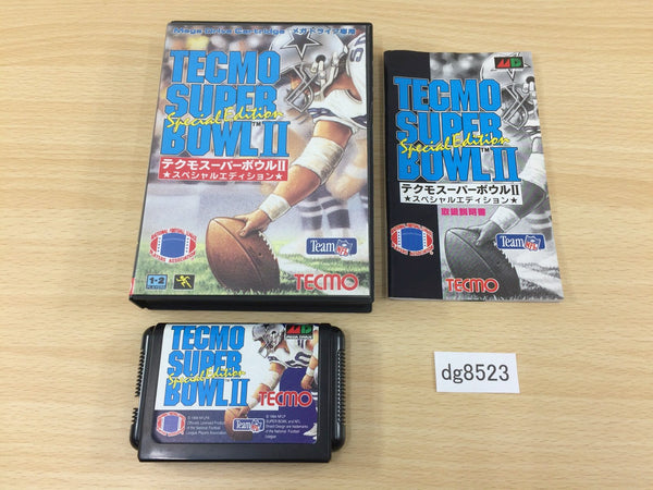 DG8523 Tecmo Super Bowl II Special Edition BOXED Mega Drive Genesis Japan