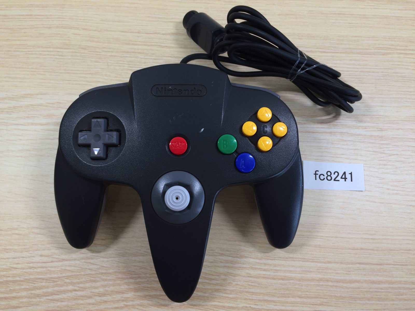 FC8241 Nintendo 64 Controller Black & Gray N64 Japan – J4U.co.jp