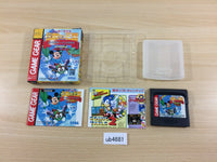 UB4681 Mickey Mouse Densetsu no Oukoku BOXED Sega Game Gear Japan