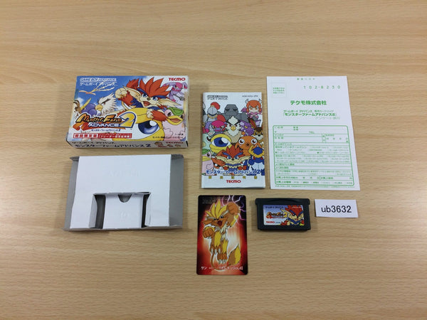 UB3632 Monster Farm Advance 2 BOXED GameBoy Advance Japan