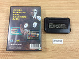 DH8036 Mahjong Cop Ryuu Hakurou no Yabou BOXED Mega Drive Genesis Japan