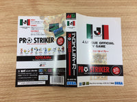 DH4575 J. League Pro Striker (first version) BOXED Mega Drive Genesis Japan