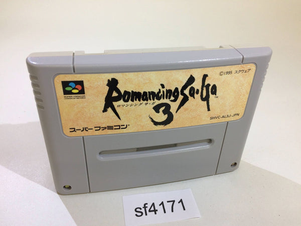 sf4171 Romancing Sa Ga 3 SNES Super Famicom Japan