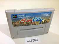 SC8569 Sim City SNES Super Famicom Japan
