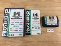 DH4576 J. League Pro Striker 2 BOXED Mega Drive Genesis Japan