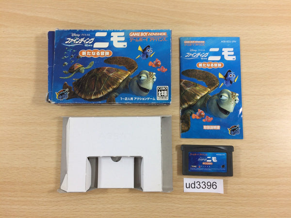 UD3396 Finding Nemo The Continuing Adventures BOXED GameBoy Advance Japan