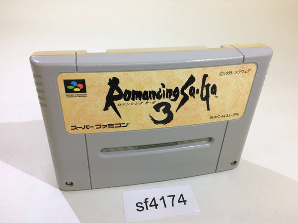 sf4174 Romancing Sa Ga 3 SNES Super Famicom Japan