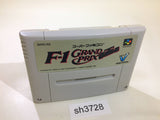 F1 Grand Prix Racing SNES Super Famicom Japan - SH3728