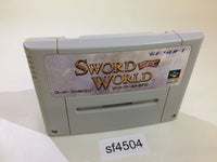 sf4504 Sword World SFC SNES Super Famicom Japan