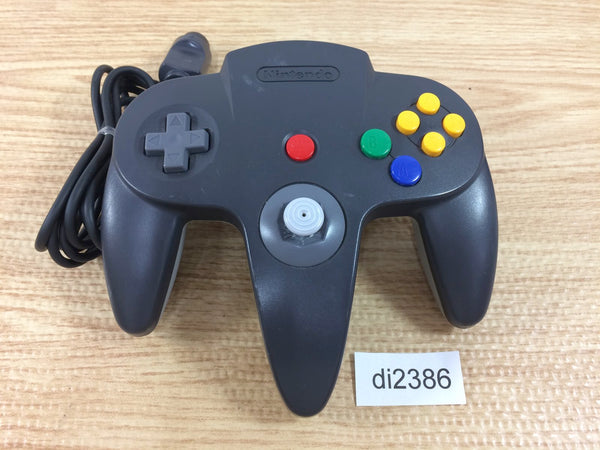di2386 Nintendo 64 Controller Black & Gray N64 Japan