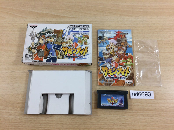 UD6693 Summon Night Craft Sword Story BOXED GameBoy Advance Japan