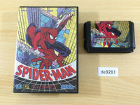 de9281 Spiderman Spider Man BOXED Mega Drive Genesis Japan