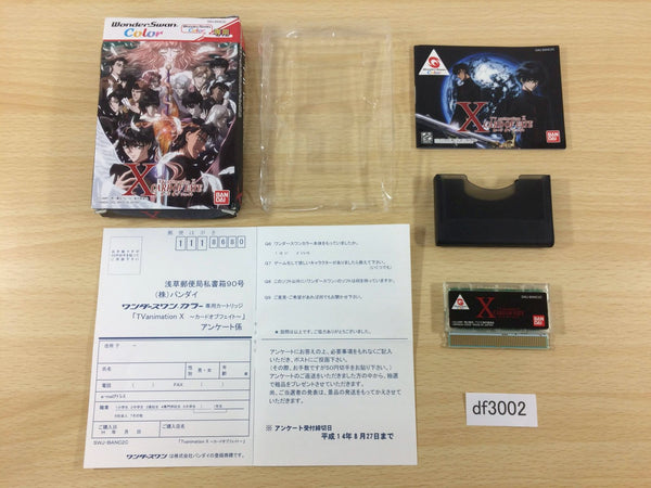 DF3002 X CARD OF FATE BOXED Wonder Swan Bandai Japan