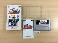 UD3654 Nigel Mansell's F1 Challenge Racing BOXED SNES Super Famicom Japan