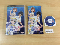 FG5075 A Certain Magical and Scientific Ensemble PSP Japan