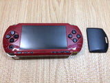 No Battery PSP-1000 RED SONY PSP Console Japan - Tested Working GB2302