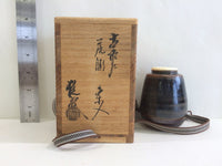 oa2605 Mizusashi Japanese Tea Celemony Sado Ceramics Tableware Japan