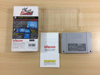 UD3654 Nigel Mansell's F1 Challenge Racing BOXED SNES Super Famicom Japan