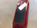 No Battery PSP-1000 RED SONY PSP Console Japan - Tested Working GB2302