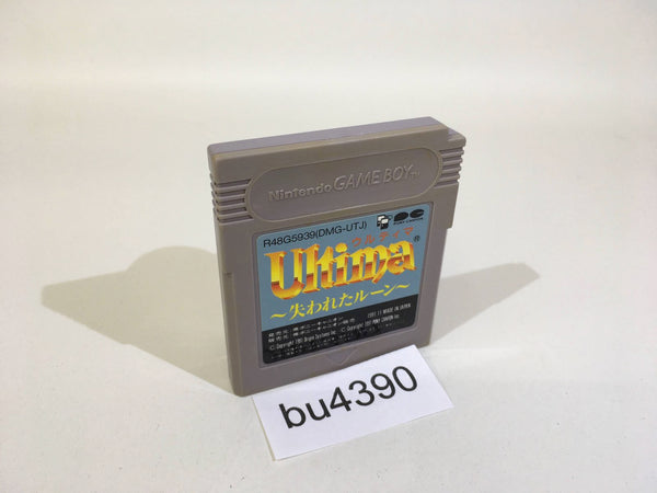 BU4390 Ultima Runes of Virtue GameBoy Game Boy Japan