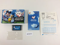 ub1277 Disney Sports Soccer Mickey Mouse BOXED GameBoy Advance Japan