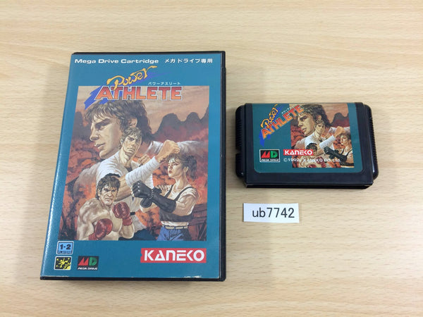 UB7742 Power Athlete BOXED Mega Drive Genesis Japan