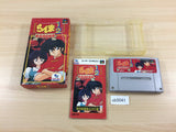 Ranma 1/2 Akanekodan Teki Hihou BOXED SNES Super Famicom Japan - UB5041