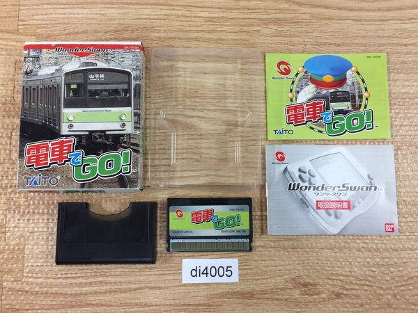 DI4005 Densha de Go! BOXED Wonder Swan Bandai Japan