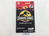 Jurassic Park SNES Super Famicom Manual Japan - FC8600