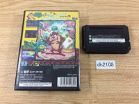 DH2108 Taz-Mania BOXED Mega Drive Genesis Japan