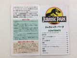 Jurassic Park SNES Super Famicom Manual Japan - FC8600