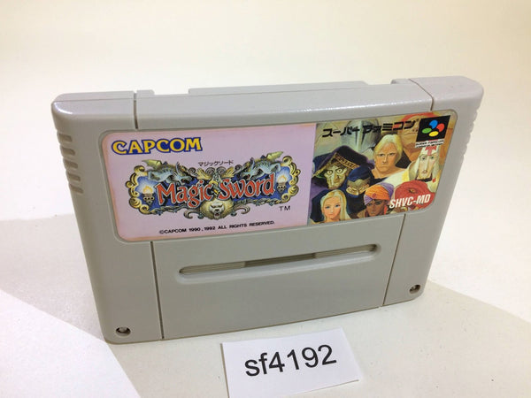sf4192 Magic Sword SNES Super Famicom Japan