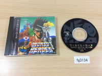 FG3134 WORLD HEROES NEO GEO CD Japan