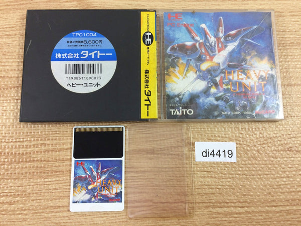 DI4419 Heavy Unit BOXED PC Engine Japan