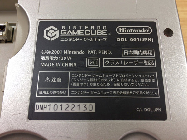 dh9062 Plz Read Item Co Game Cube Console Silver DOL-001