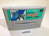 Gundam F91 Formula Senki 0122 SNES Super Famicom Japan - SA8683