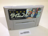 SC4900 Time Cop SNES Super Famicom Japan