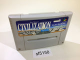 Civilization Sekai Nana Daibunmei SNES Super Famicom Japan - SF5158