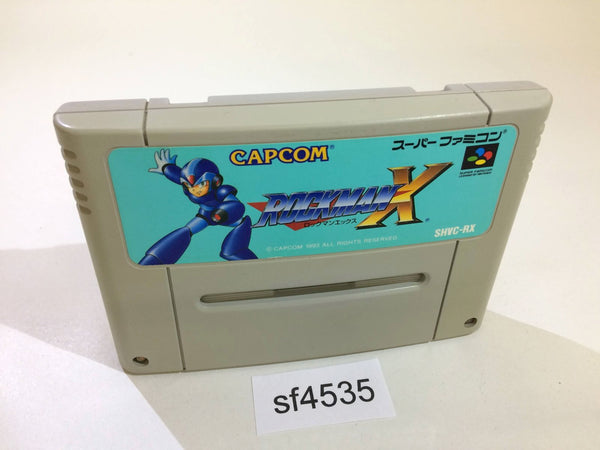 sf4535 Rockman X Megaman SNES Super Famicom Japan