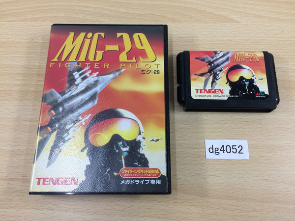 DG4052 MiG-29 BOXED Mega Drive Genesis Japan