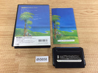 DH5658 Top Pro Golf BOXED Mega Drive Genesis Japan