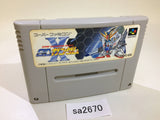 Super Gachapon World SD Gundam X SNES Super Famicom Japan - SA2670