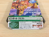 Pinball Quest BOXED NES Famicom Japan - UC9374