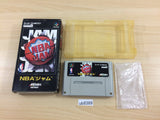 NBA Jam Basketball BOXED SNES Super Famicom Japan - UB8389