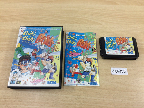 DG4053 Chiki Chiki Boys BOXED Mega Drive Genesis Japan